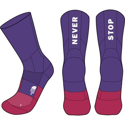 Never Stop Trail Run Crew Sock - Trailové ponožky