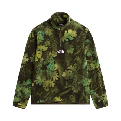 M Novelty Logo Glacier 1/4 Zip - Print - Fleecejakke - Herrer