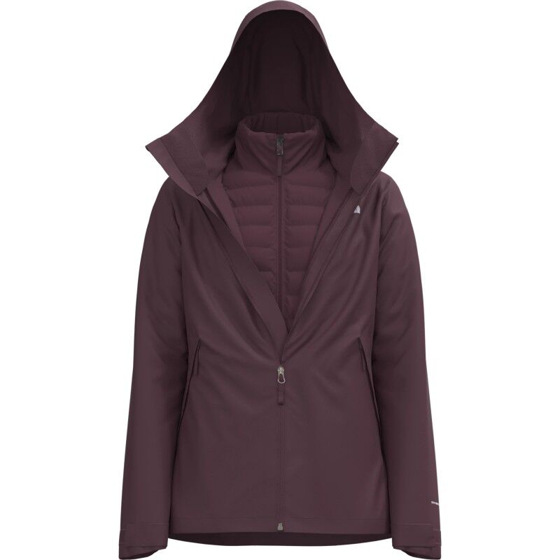 The North Face Carto Mono Triclimate Hooded Jacket - 3-in-1-jas - Dames | Hardloop