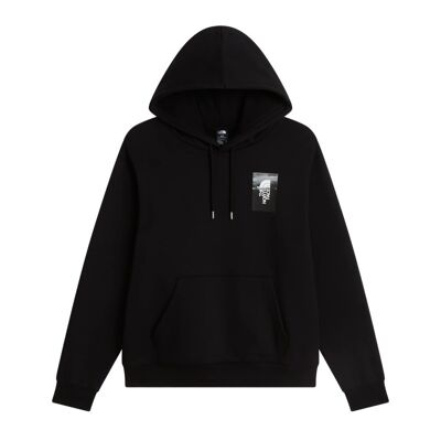 M Apex '75 Collage Relaxed Hoodie - Pánská mikina