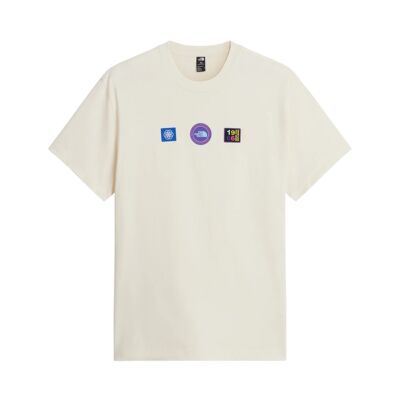 U Explorer Badges Rlx Ss Tee-Graphic - Pánské triko