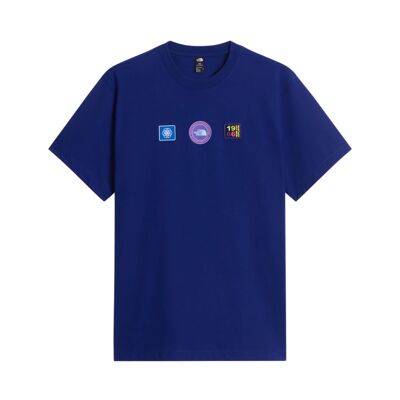 U Explorer Badges Rlx Ss Tee-Graphic - T-Shirt - Herren