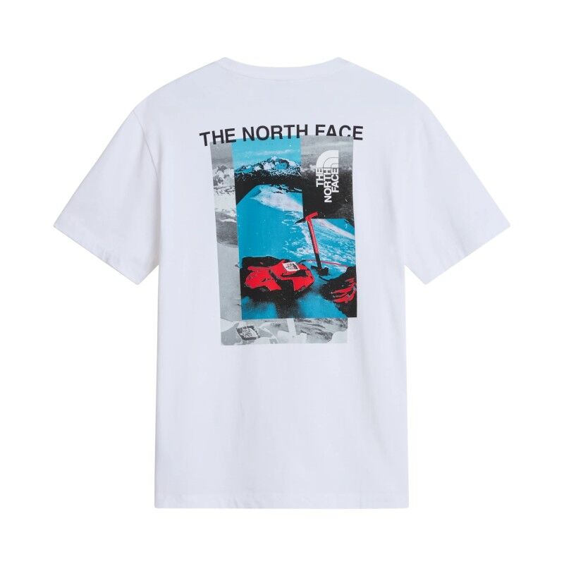 The North Face M Apex '75 Collage Relaxed Ss Tee - T-shirt - Herr | Hardloop