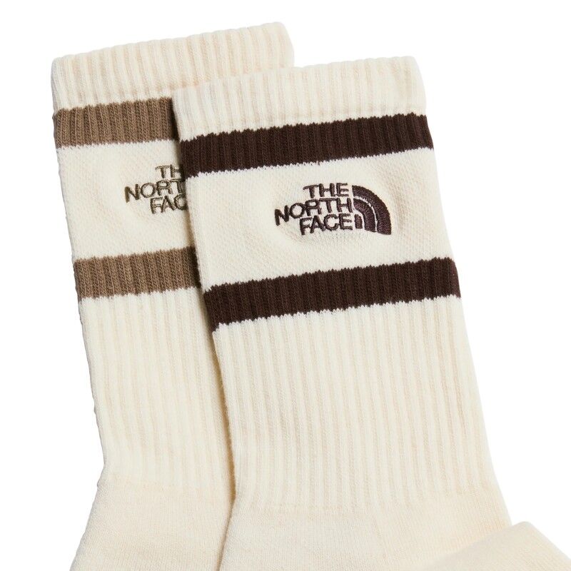 The North Face Everyday Crew Heritage Stripe Sock -2P - Socks | Hardloop