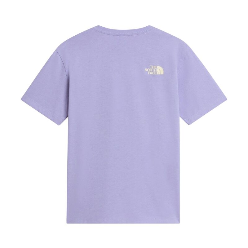 The North Face Teen G Brand Proud Relaxed Ss Tee - Gra - T-shirt enfant | Hardloop