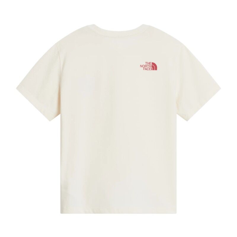 The North Face Teen G Brand Proud Relaxed Ss Tee - Gra - T-shirt - Kinderen | Hardloop