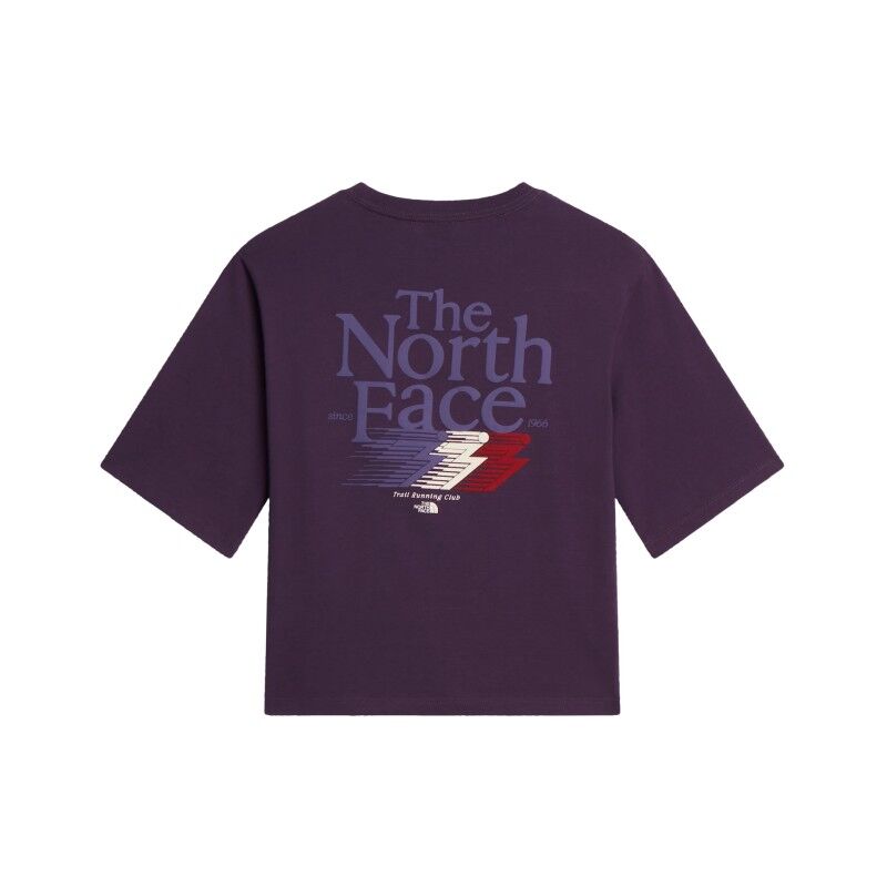 The North Face W Retro Trail Boxy Ss Tee-Graphic - T-shirt damski | Hardloop