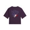 The North Face W Retro Trail Boxy Ss Tee-Graphic - T-shirt femme | Hardloop