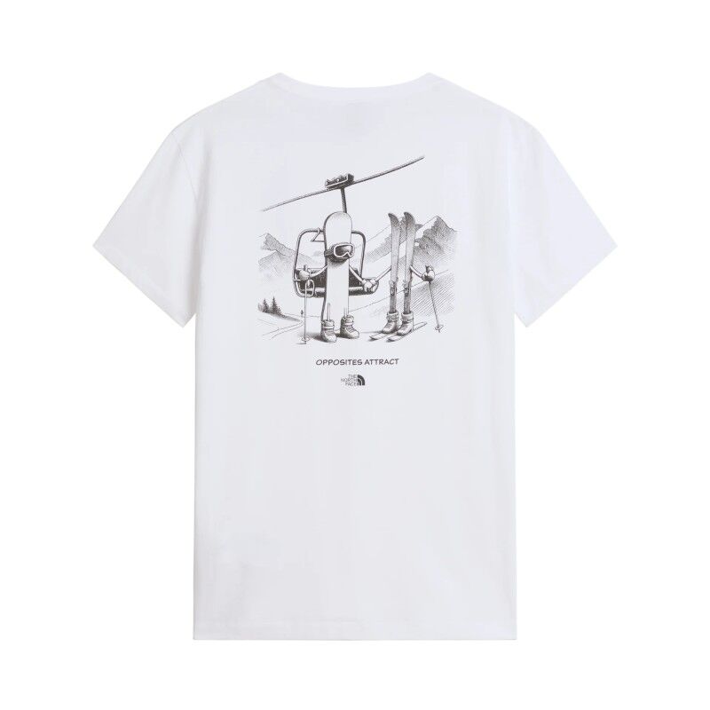 The North Face U Opposites Attract Rlx Ss Tee-Graphic - T-shirt homem | Hardloop