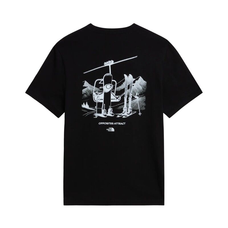 The North Face U Opposites Attract Rlx Ss Tee-Graphic - T-shirt homme | Hardloop