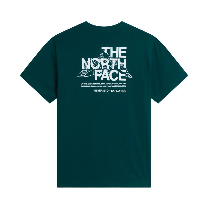 The North Face Mountain Sketch Regular Short Sleeve - T-shirt - Men's | Hardloop