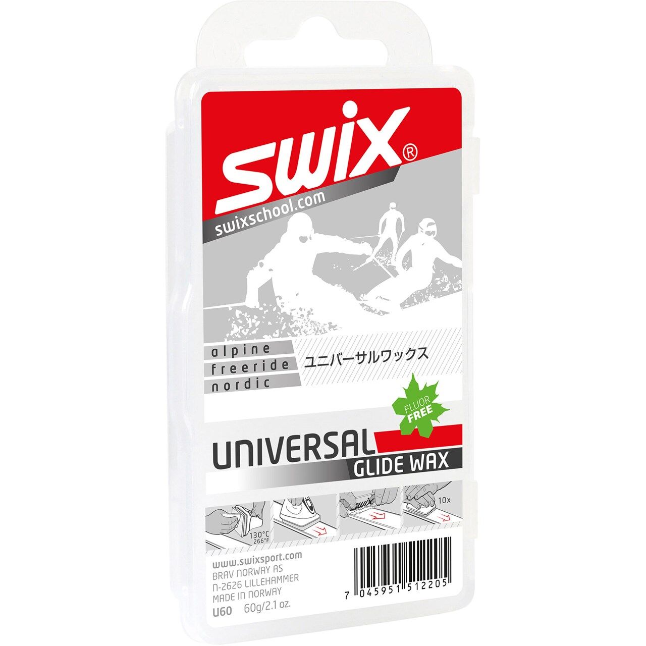 Swix Fart Universel Biodégradable 60 g - Heisswachs