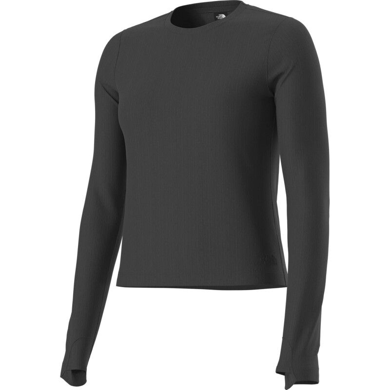 The North Face W Golden Ridge Ribbed Long Sleeve Tee - T-shirt - Donna | Hardloop