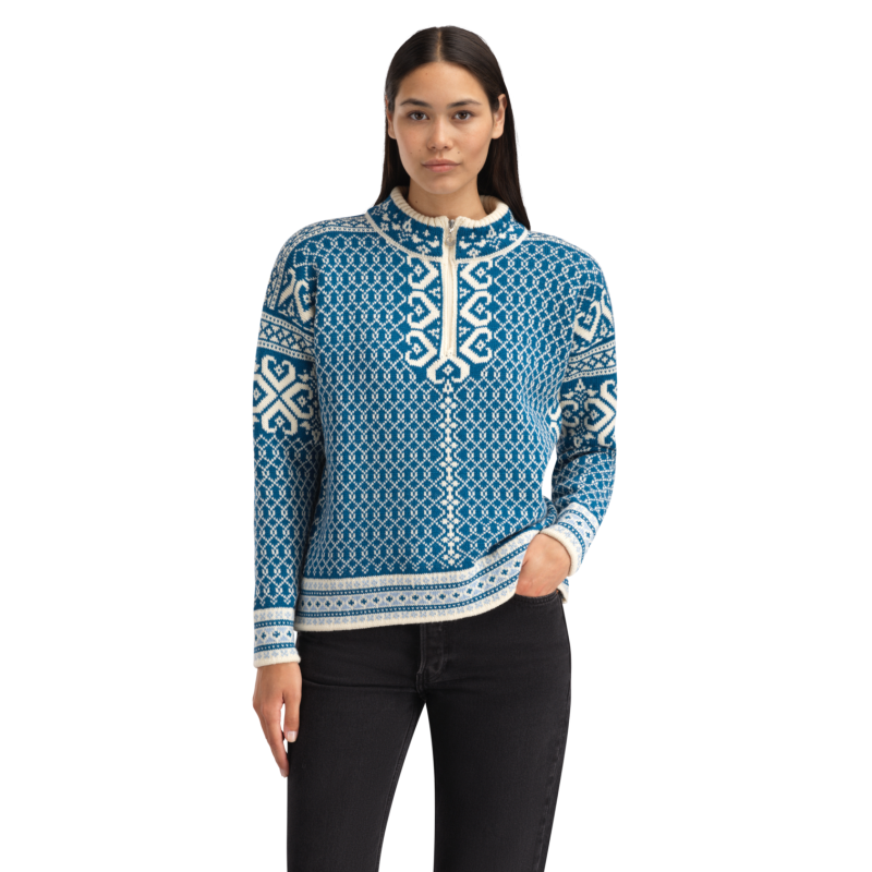 Leknes Sweater - Merinovillapaita - Naiset