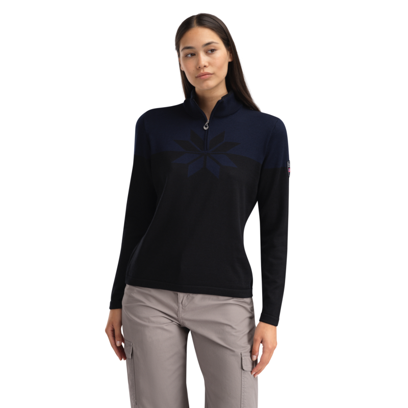 Breidablikk Fem. Sweater - Merino sweatere - Damer