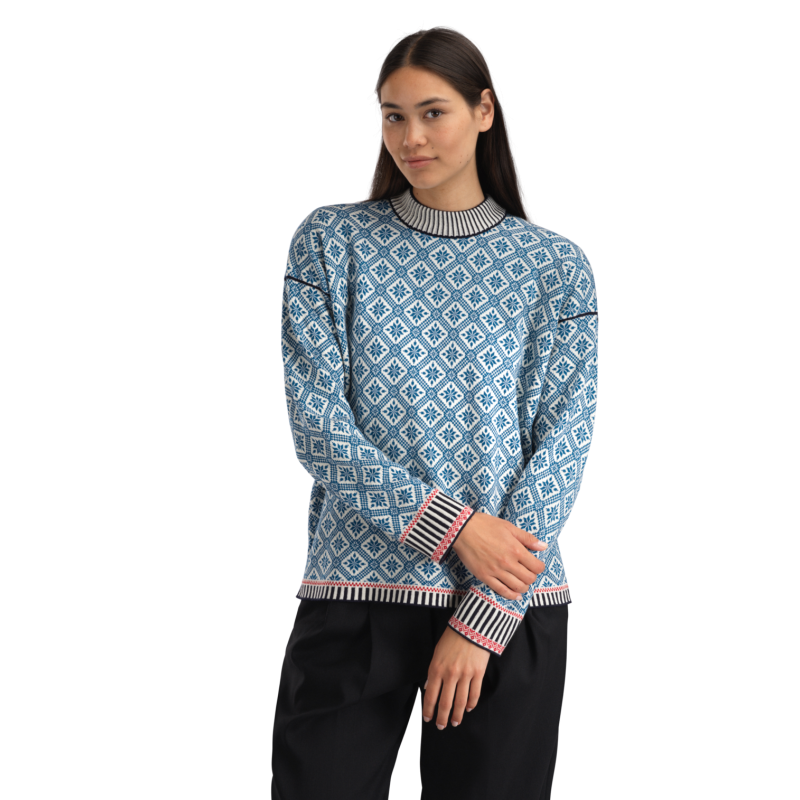 Langøy Fem. Sweater - Jerséis de lana merina - Mujer