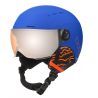 Matte Royal Blue / Orange Gun Visor