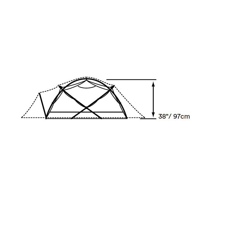 Mountain Hardwear - Trango 4 Tent - Tenda da campeggio