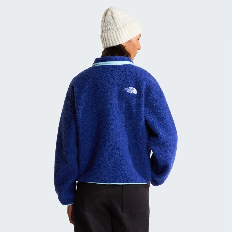 The North Face W Cragmont Snap 1/2 Fleece Jacket - Fleecetröjor - Dam | Hardloop