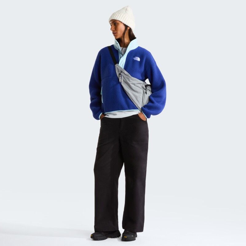 The North Face W Cragmont Snap 1/2 Fleece Jacket - Fleecetröjor - Dam | Hardloop