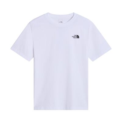 M Vertical Reg Ss Tee-Graphic - T-shirt - Herr