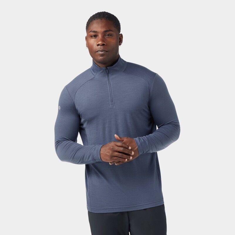 Smartwool Active Mesh 1/4 Zip - Pánská fleesová mikina | Hardloop