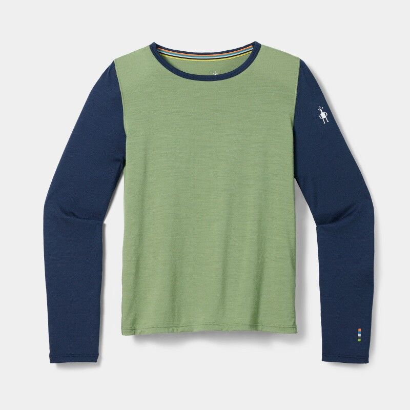 Smartwool Kids' Classic Merino Blend Base Layer Crew Boxed - Merino base layer - Kid's | Hardloop