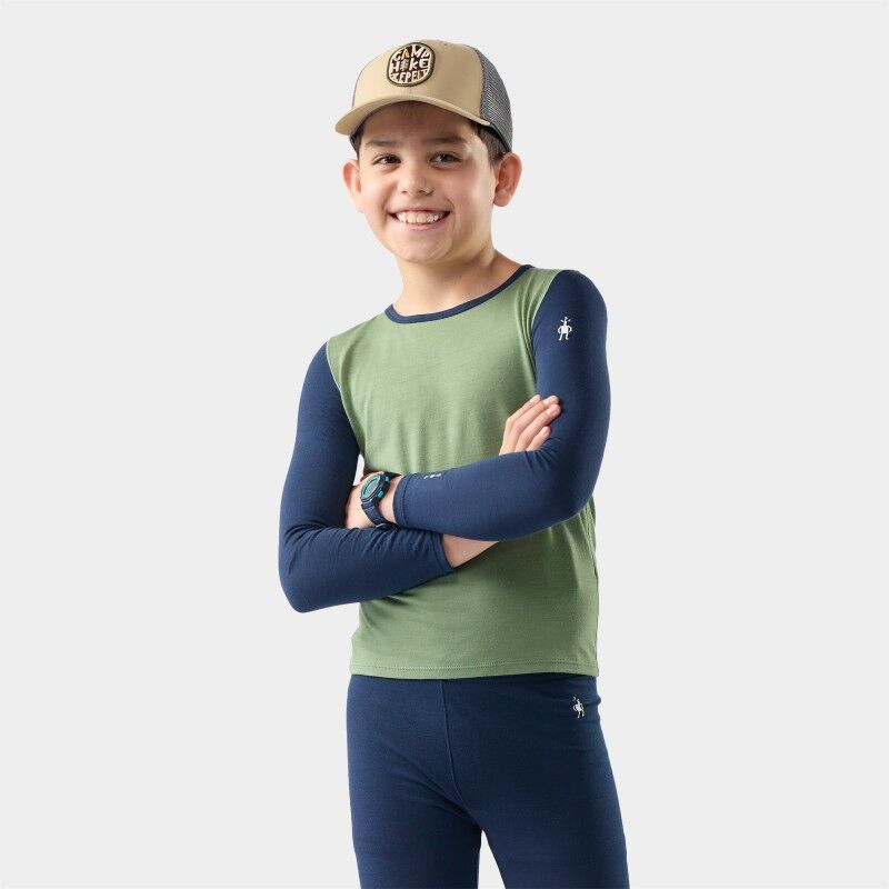 Kids' Classic Merino Blend Base Layer Crew Boxed - Intimo lana merinos - Bambino
