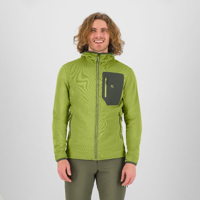 Antermoia Hoodie Fleece - Fleecejakke - Herrer