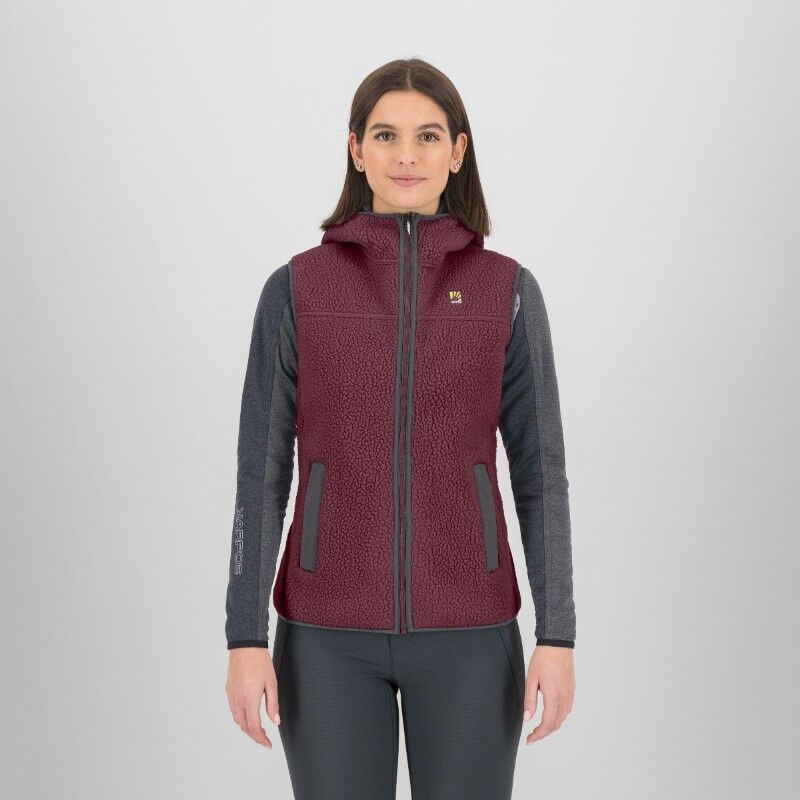 Moiazza Retro Hoodie Vest - Dámská fleesová mikina