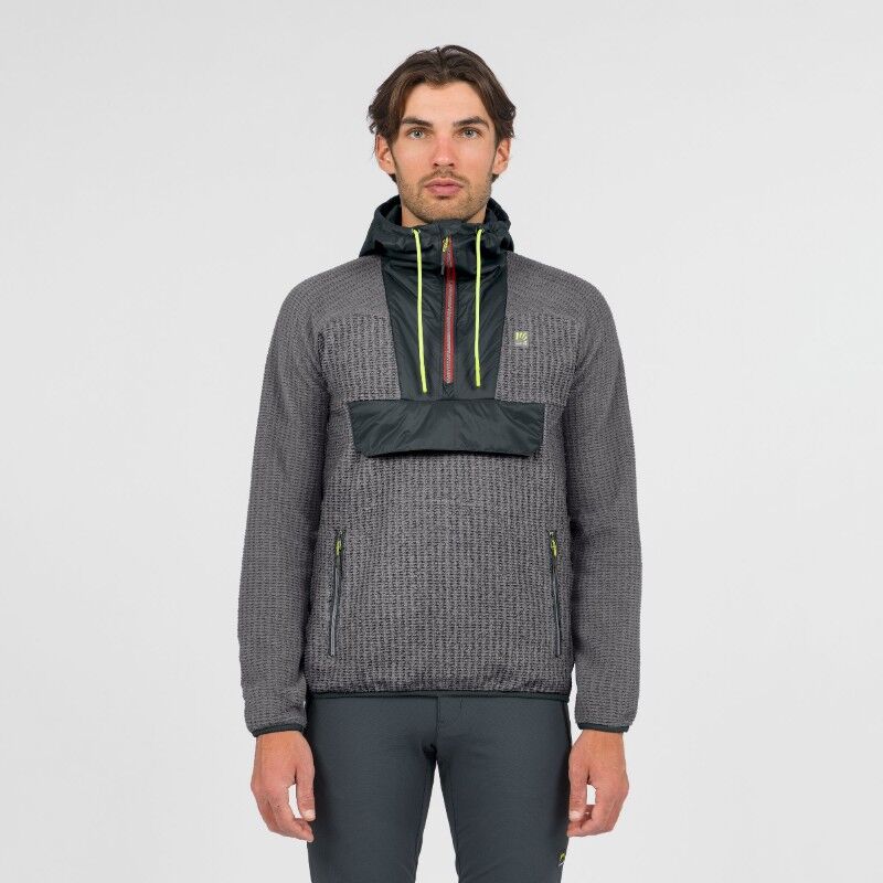 Karpos Rocchetta Vogue Hoodie Half Zip Fleece - Pánská fleesová mikina | Hardloop