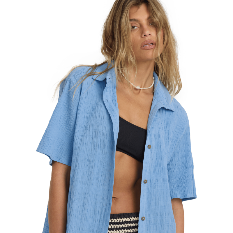 Billabong Laura S/S Woven Top - Koszula damski | Hardloop
