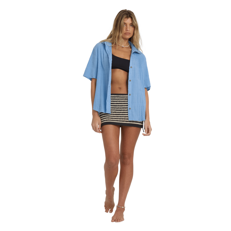 Billabong Laura S/S Woven Top - Paita - Naiset | Hardloop