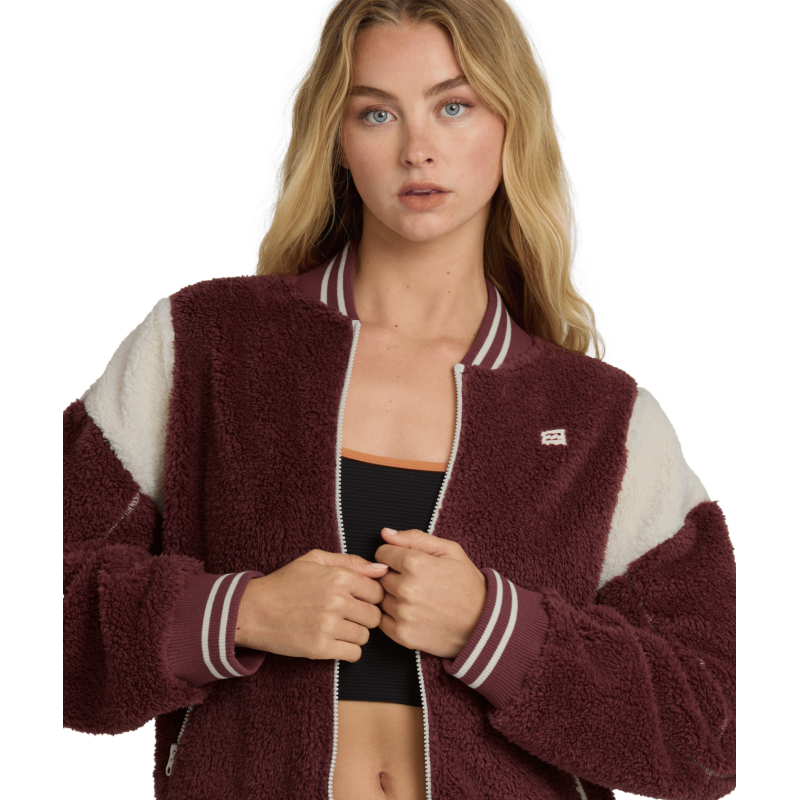 Billabong Batter Zip Flc - Fleecetröjor - Dam | Hardloop