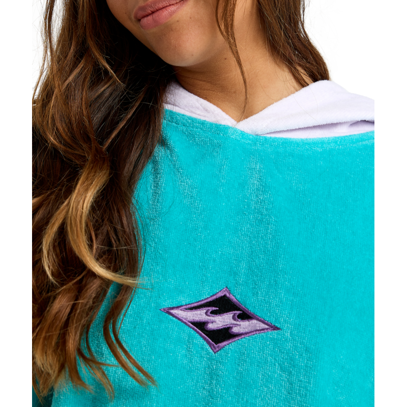 Billabong Womens Hooded Towel - Poncho - Dam | Hardloop