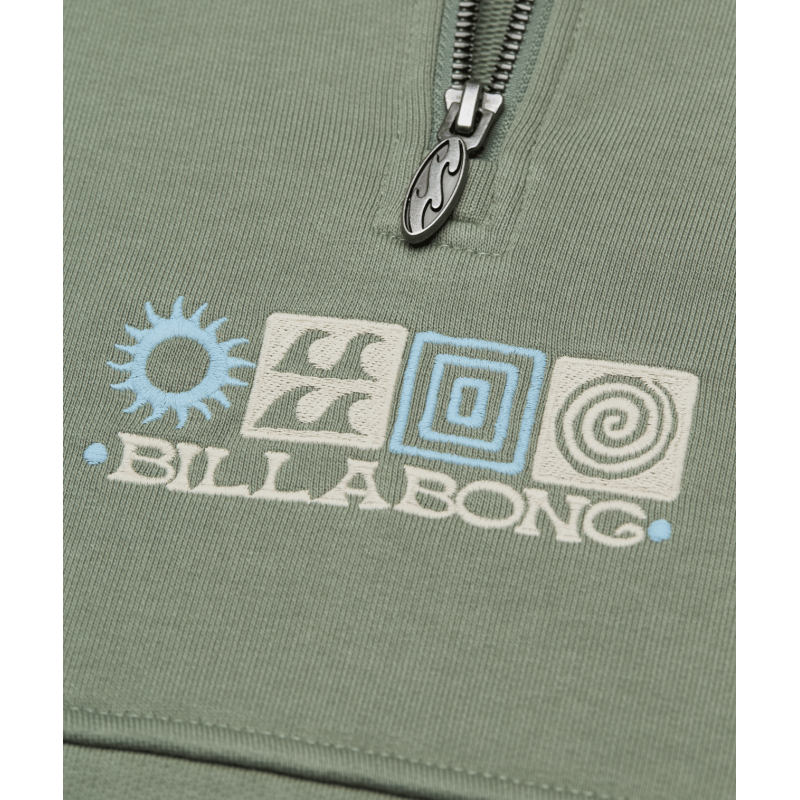Billabong Burleigh Mock Neck - Överdragströjor - Herr | Hardloop