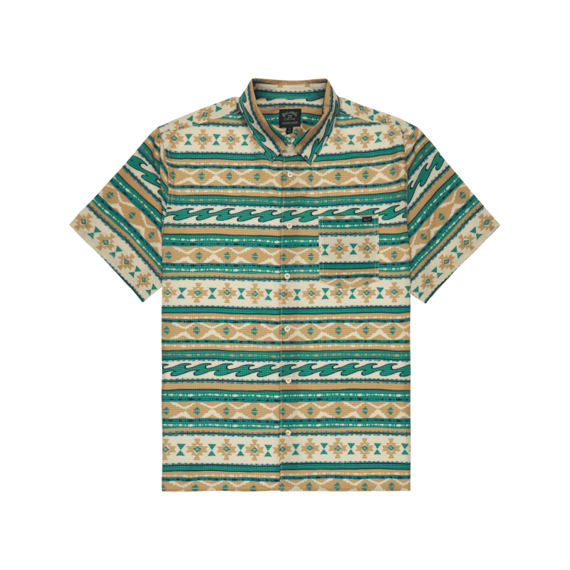 Billabong Surftrek Perf Ss - Skjorte - Herrer | Hardloop