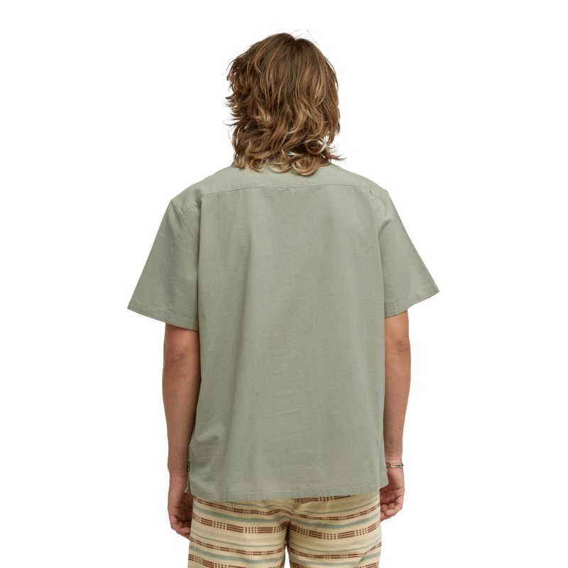 Billabong Vacay Linen Ss - Skjorte - Herrer | Hardloop