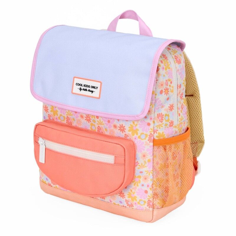Hello Hossy Retro Flower - Reppu - Lasten | Hardloop