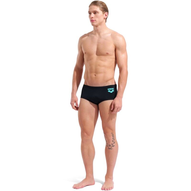 Arena One Low Waist Short Big Logo - Badeshort til herrer | Hardloop