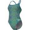 Arena Snakeskin Swimsuit Challenge Back - Costumo nuoto da donna | Hardloop