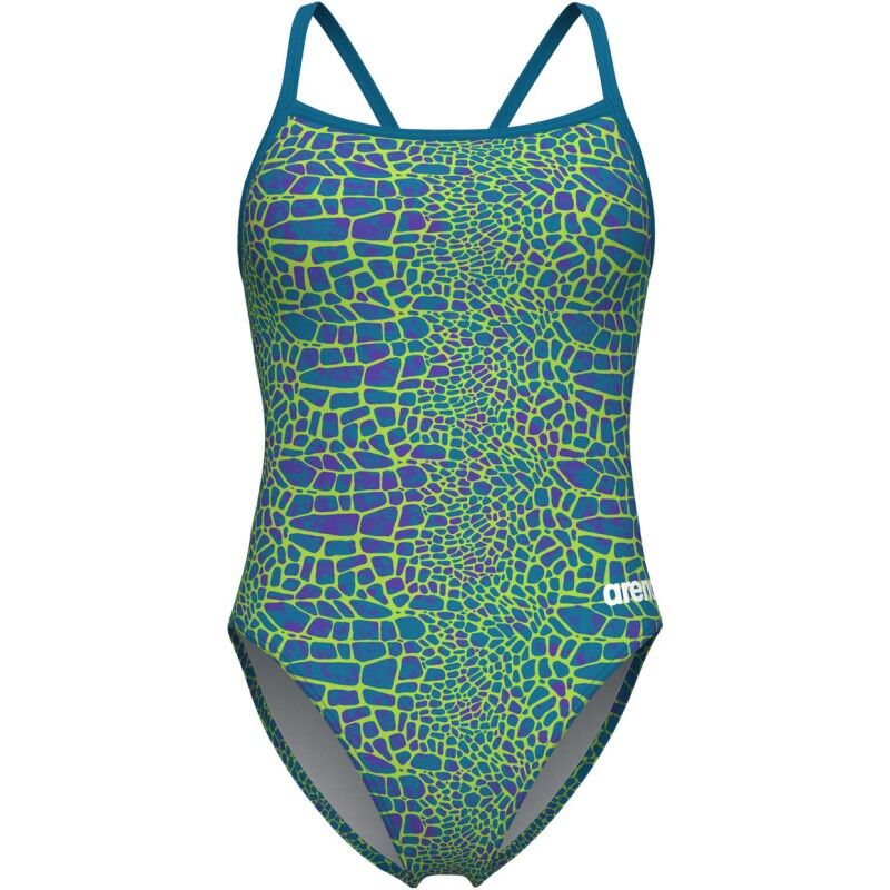 Arena Snakeskin Swimsuit Challenge Back - Maillot de bain natation femme | Hardloop