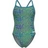 Arena Snakeskin Swimsuit Challenge Back - Maillot de bain natation femme | Hardloop