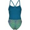 Arena Snakeskin Swimsuit Challenge Back - Maillot de bain natation femme | Hardloop