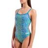Arena Snakeskin Swimsuit Challenge Back - Maillot de bain natation femme | Hardloop