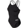 Arena Solid Swimsuit Double Cross Back - Einteilige Badeanzüg für damen | Hardloop