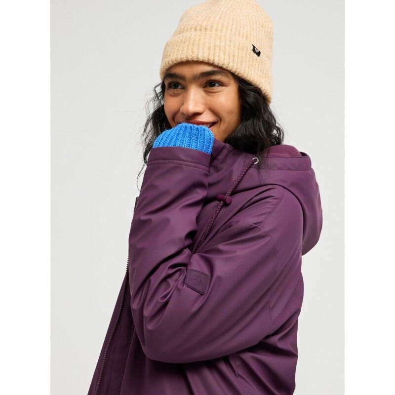 Roxy Rain Road Polar Zip - Veste imperméable femme | Hardloop