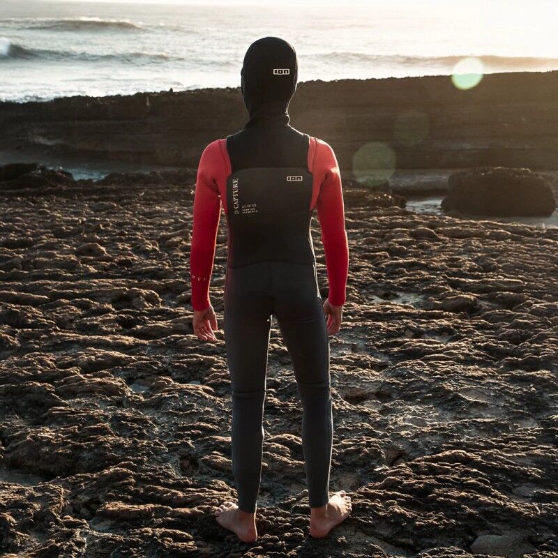 ION Capture 6/5 Hood Front Zip - Våddragter til surf - Barn | Hardloop