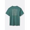 Rab Crimp Elevation Tee - T-paita - Miehet | Hardloop