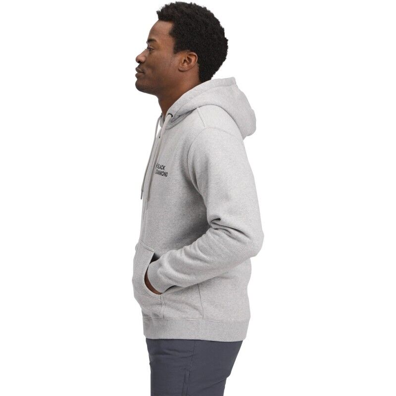 Black Diamond M Mini Stacked Fz Hoody - Sweatshirt à capuche homme | Hardloop